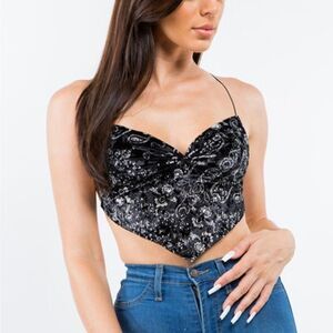 Bandana crop top